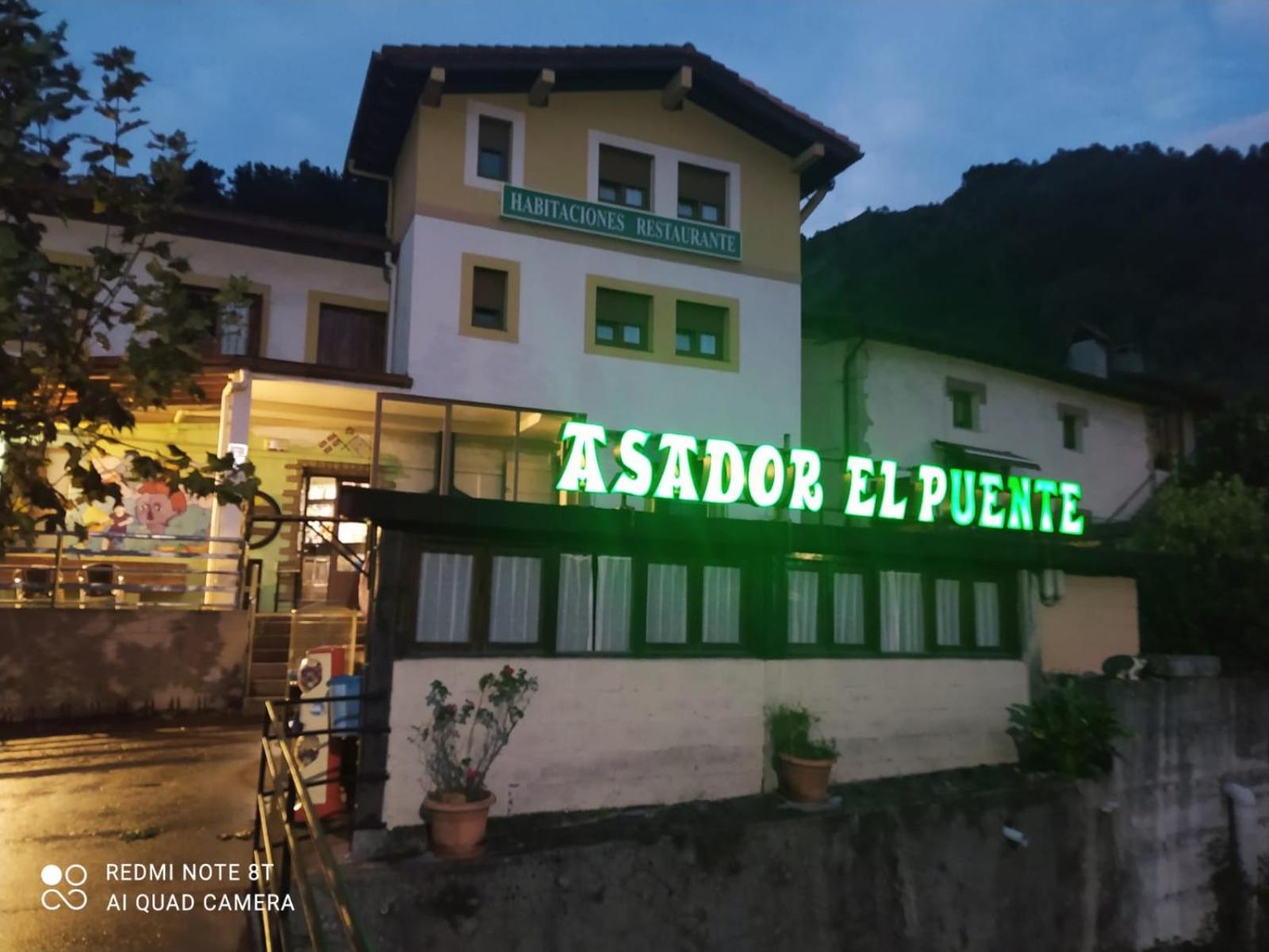 Habitaciones Restaurante Asador El Puente Galdames San Pedro de Galdames Exterior foto